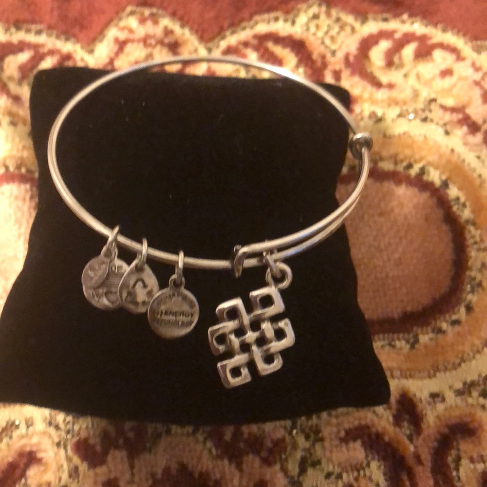 Alex and Ani Endless knot bangle
